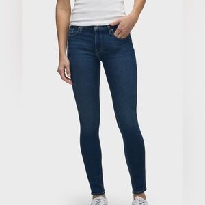 Hudson Nico Jeans Mid Rise Super Skinny Leg Dark Wash